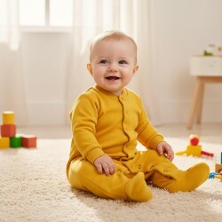 Bebek Kışlık Patikli Tulum - O Piti Piti