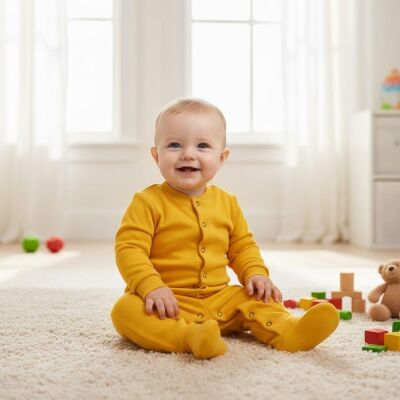 Bebek Kışlık Patikli Tulum - 9