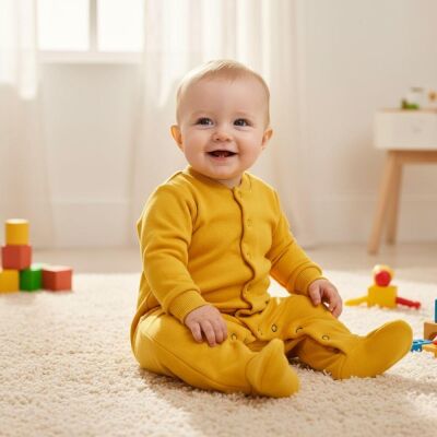 Bebek Kışlık Patikli Tulum - 1