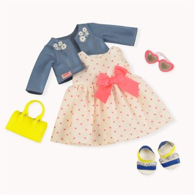 Our Generation Bebek Kıyafeti Deluxe Heart Dress - 1