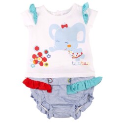 Bebek T-shirt Şort Takım, Selva - Tuc Tuc