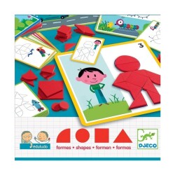 Beceri Oyunları Eduludo Shapes - Djeco
