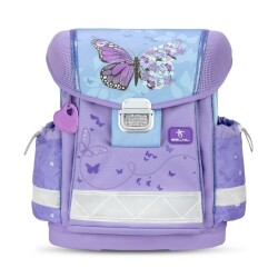 Belmil Purple Blue Butterfly Ergonomik Okul Çantası 403-13/AG - Belmil