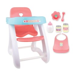 Berenguer Oyuncak Bebekler için Mama Sandalyesi Seti - Berenguer