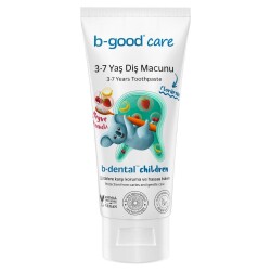 Bgood Çocuk Diş Macunu 3-7 Yaş Florürsüz Meyveli - Bgood
