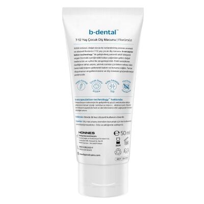 Bgood Çocuk Diş Macunu 7-12 Yaş Florürsüz Ananaslı - 2