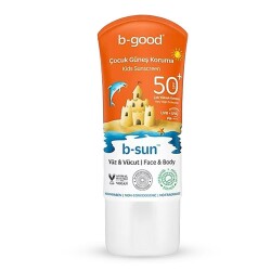 Bgood Çocuk Güneş Koruyucu Krem SPF 50 Yüz ve Vücut 150 ML - Bgood