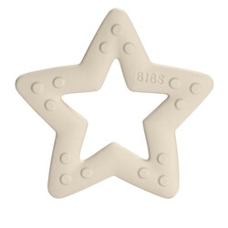 Bibs Baby Bitie Yıldız Diş Kaşıyıcı Ivory - Thumbnail
