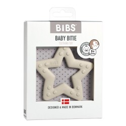 Bibs Baby Bitie Yıldız Diş Kaşıyıcı Ivory - 1