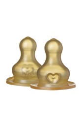 Bibs Baby Bottle İkili Kauçuk Biberon Ucu Orta Akış - Bibs