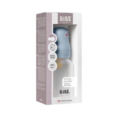 Bibs Baby PP Bottle Kauçuk Uç Biberon B.Blue 150ml - 1
