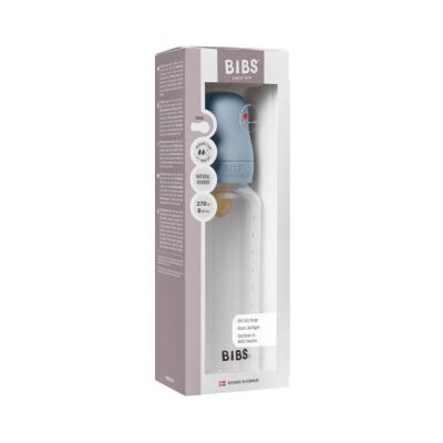 Bibs Baby PP Bottle Kauçuk Uç Biberon B.Blue 270ml - 1
