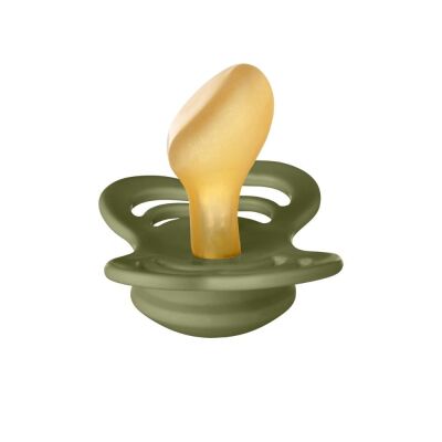 Bibs Couture Doğal Kauçuk Emzik Olive 6-18 Ay - 1