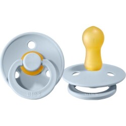 Bibs Doğal Kauçuk Emzik Açık Mavi 6-18 Ay - Bibs
