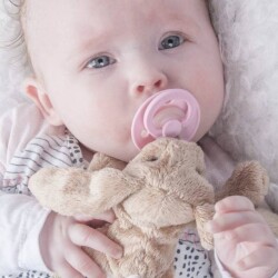 Bibs Doğal Kauçuk Emzik Açık Pembe 6-18 Ay - 3