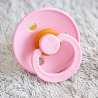 Bibs Doğal Kauçuk Emzik Açık Pembe 6-18 Ay - 1