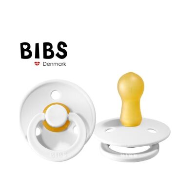 Bibs Doğal Kauçuk Emzik Beyaz 0-6 Ay - 2