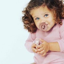 Bibs Doğal Kauçuk Emzik Dusty Lilac 6-18 Ay - 2