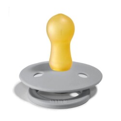 Bibs Doğal Kauçuk Emzik Gri 0-6 Ay - Bibs