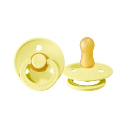 Bibs Doğal Kauçuk Emzik Sunshine 0-6 Ay Açık Sarı