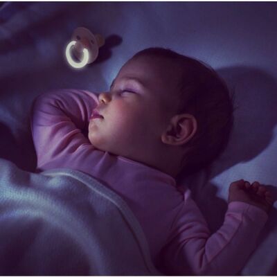 Bibs Doğal Kauçuk Emzik Vanilla Glow 0-6 Ay - 3