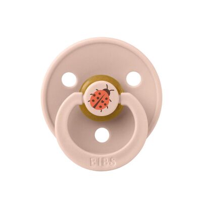 Bibs Studio Colour Ladybug Emzik-Blush 0-6 Ay - 1