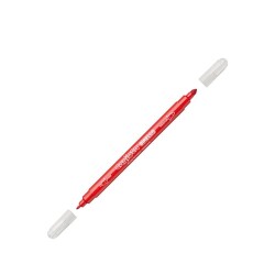 Carioca Birello Jumbo Çift Uçlu Yıkanabilir Keçeli Boya Kalemi - 1