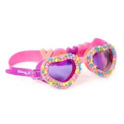 Bling2o 02027 Candy Heart Be Mine Pastel Heart Çocuk Deniz Gözlüğü - 2