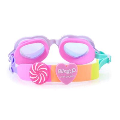 Bling2o Kız Çocuk Yüzücü Gözlüğü Sweet Hearts I Love Candy - 2