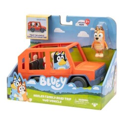 Bluey 4x4 Büyük Araç ve Chilli Figür Set - Bluey