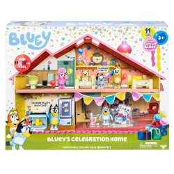 Bluey Büyük Ev Oyun Seti Doğum Günü Partisi Temalı - 1