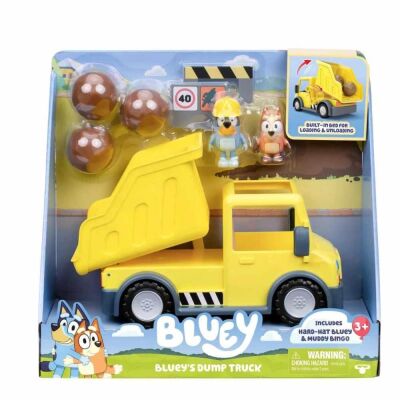 Bluey Damperli Kamyon ve Figür Oyun Seti - 1