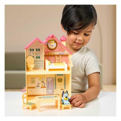Bluey Mini Ev ve Figür Oyun Seti - 3