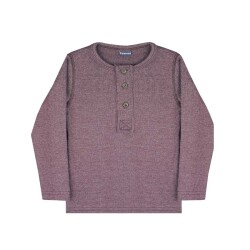 Bordo Fitilli Sweatshirt, Basic - Karamela