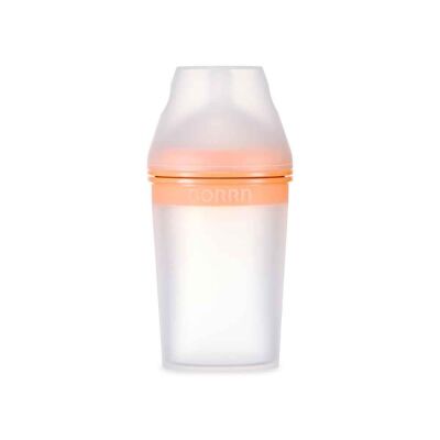 Borrn Antikolik Silikon Biberon 240 ml Turuncu - 3