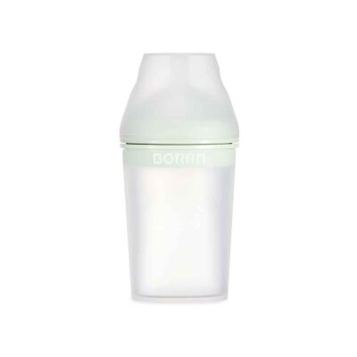 Borrn Antikolik Silikon Biberon 240 ml Yeşil - 2