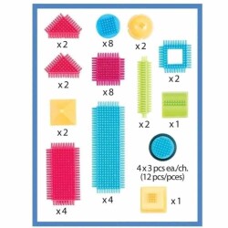 Bristle Blocks Yapı Oyuncakları Basic 50 Parça - 3