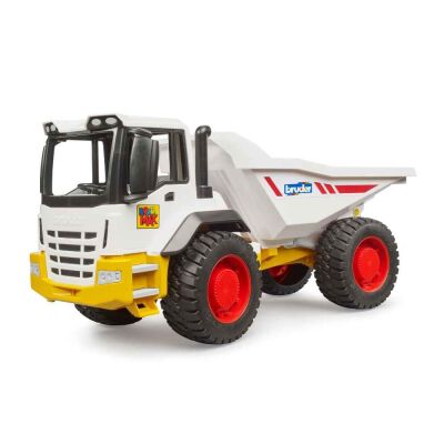 Bruder Damperli Kamyon Sarı Beyaz - 1