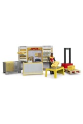 Bruder DHL Kargo Merkezi ve Transpalet - 4