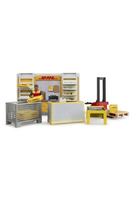 Bruder DHL Kargo Merkezi ve Transpalet - 5