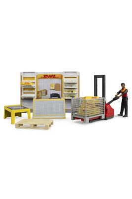 Bruder DHL Kargo Merkezi ve Transpalet - 6