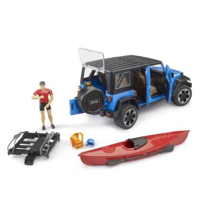 Bruder Jeep Wrangler U. Rubicon, Kano ve Sürücü - 3