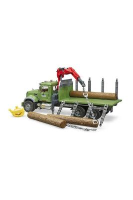 Bruder Mack Granite Kütük Taşıyıcı Kamyon - 5