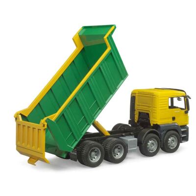 Bruder Man Tgs Damperli Kamyon Sarı-Yeşil - 2