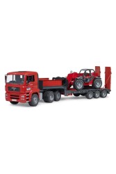 Bruder Man Tır & Manitou Teleskopik Kepçe - Bruder