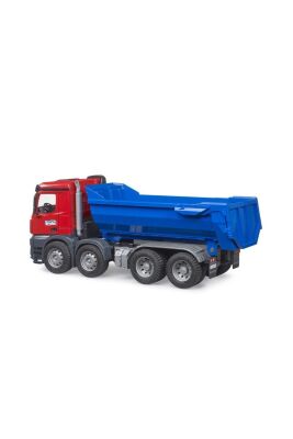 Bruder Mb Arocs Damperli Kamyonu Kırmızı-Mavi - 4