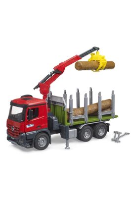Bruder Mb Arocs Kütük Taşıyıcı Kamyon - 5