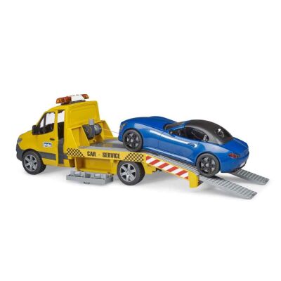 Bruder Mercedes Benz Sprinter Araba Çekici ve Roadster - 3