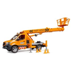 Bruder Mercedes Benz Sprinter Sepetli Vinç - 3