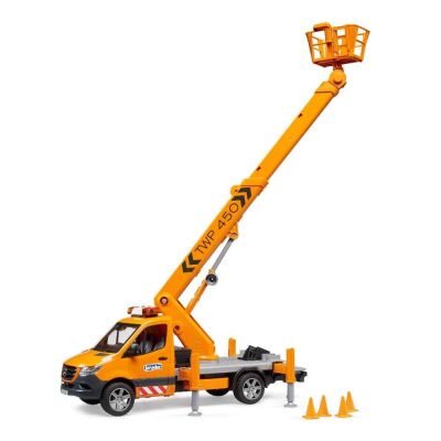 Bruder Mercedes Benz Sprinter Sepetli Vinç - 4